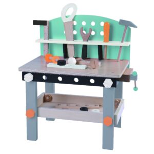 Wooden Workbench for Kids