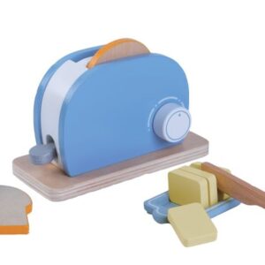 Wooden Small Toaster Set